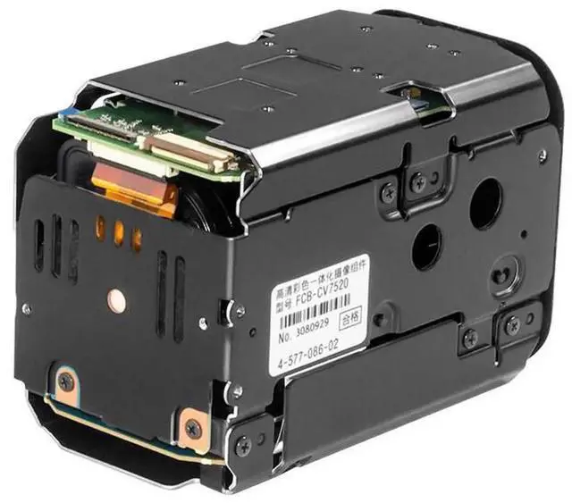 Alt view image 7 of 7 - S,O,NY FCB-CV7520A 30x Optical Zoom 12X Digital Zoom Colour Block Camera Module