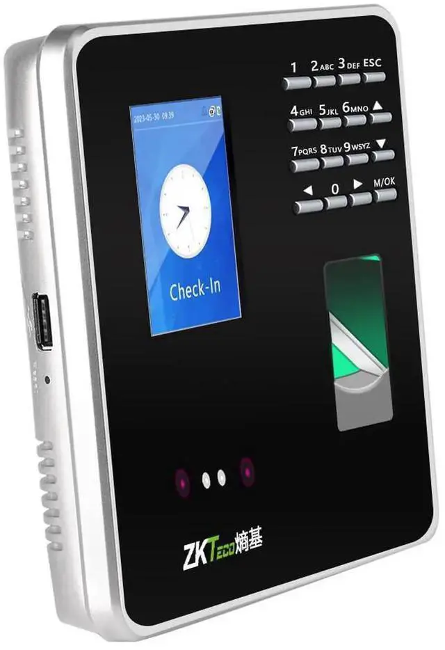 Alt view image 3 of 7 - ZKTeco FA200 Face Fingerprint Time Attendance Door Access Control Free Software