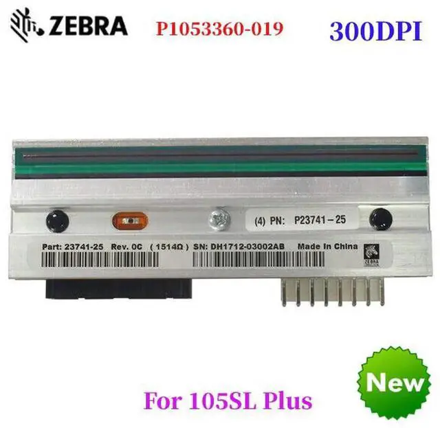 Main image of GENUINE NEW Printhead for 105SL Plus Thermal Printer 300DPI P1053360-019