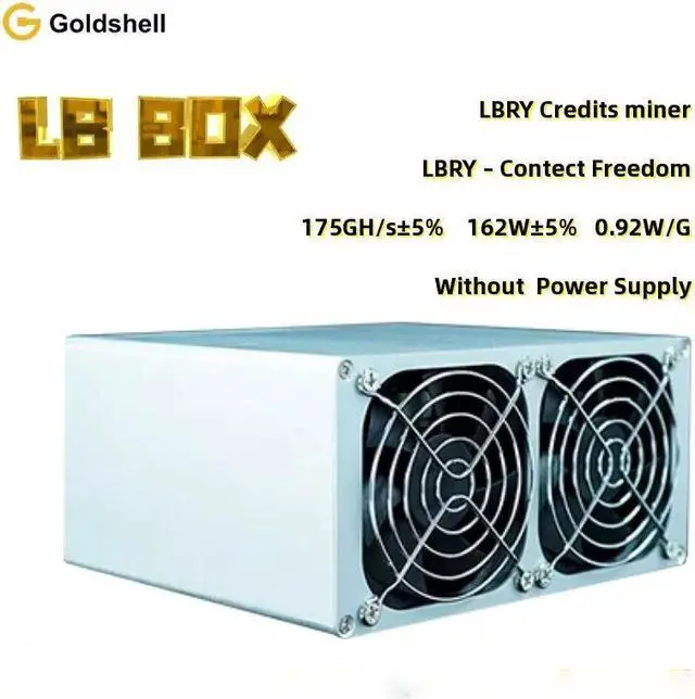 Alt view image 3 of 4 - Goldshell LB-BOX 175GH/S(without psu)DOGE& LTC Mining Machine Low noise Small&simple Home Mining Home Riching