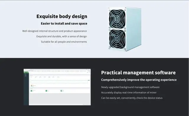 Alt view image 5 of 6 - Goldshell CK-BOX Miner 1050GH/S 215W ( Without PSU ) CKB Miner Low Noise Small Household Mining Machine Asic Miner