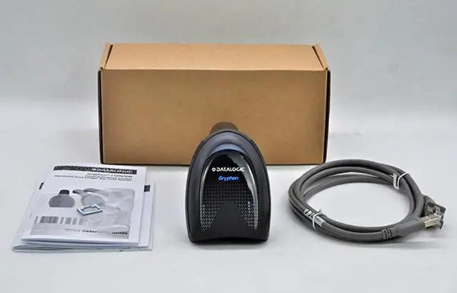 Alt view image 6 of 6 - Datalogic Gryphon GD4590 2D Barcode Scanner Reader GD4590-BK with USB Cable (Scanner Only)