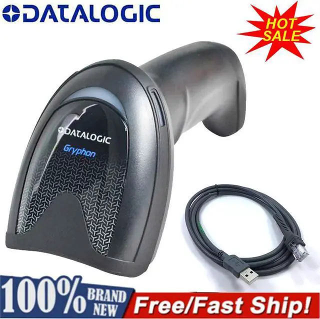 Main image of Datalogic Gryphon GD4590 2D Barcode Scanner Reader GD4590-BK with USB Cable (Scanner Only)
