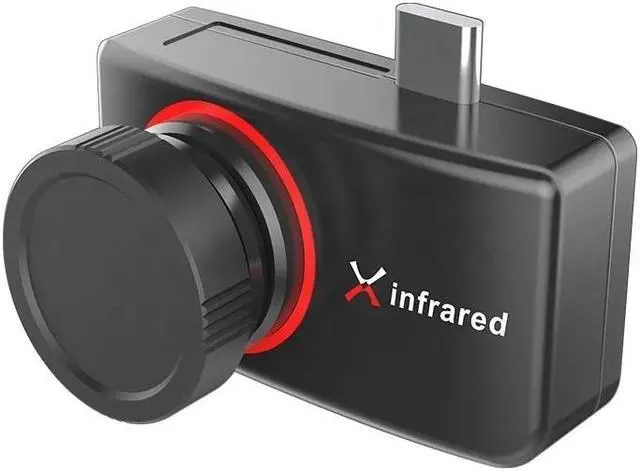 Alt view image 4 of 5 - InfiRay T3 Pro Mini Thermal Scope Infrared Camera Thermal Imager for Android Mobile Phone Type C 25Hz 384x288 Pixel Thermographic