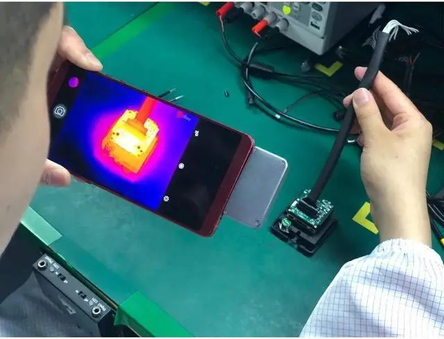 Alt view image 5 of 5 - InfiRay T3 Pro Mini Thermal Scope Infrared Camera Thermal Imager for Android Mobile Phone Type C 25Hz 384x288 Pixel Thermographic