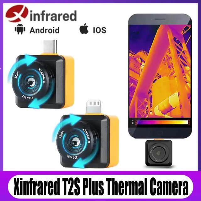 Alt view image 2 of 7 - InfiRay T2S Plus Thermal Imaging Camera for Smart Phone PCB Circuit Repair,IOS