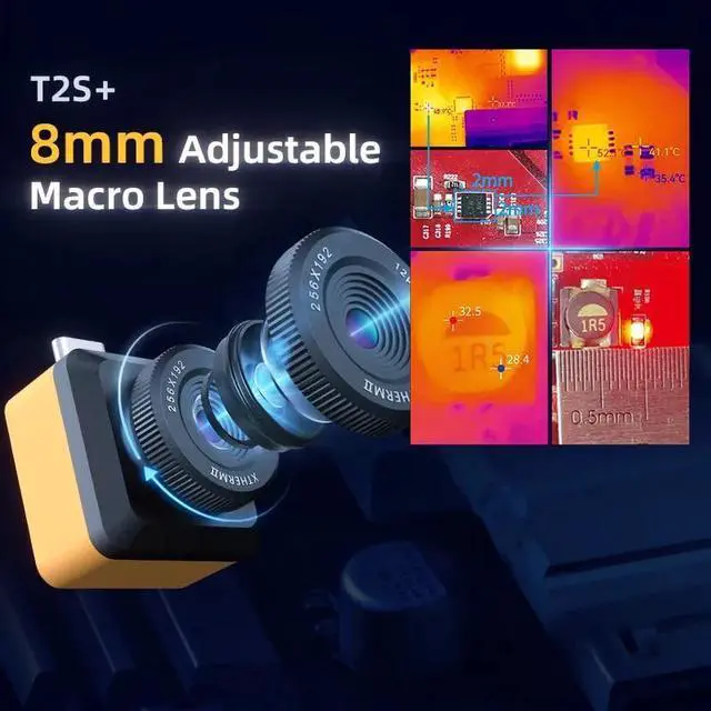 Alt view image 5 of 7 - InfiRay T2S Plus Thermal Imaging Camera for Smart Phone PCB Circuit Repair,IOS