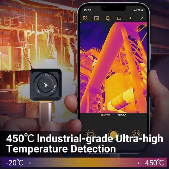 Alt view image 6 of 7 - InfiRay T2S Plus Thermal Imaging Camera for Smart Phone PCB Circuit Repair,iPhone 15 series
