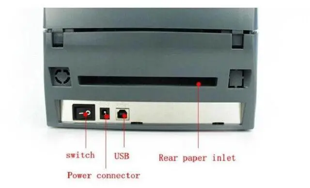 Alt view image 6 of 7 - Godex G500u 4 inch Thermal Transfer Printer USB 203dpi Label Barcode Printer