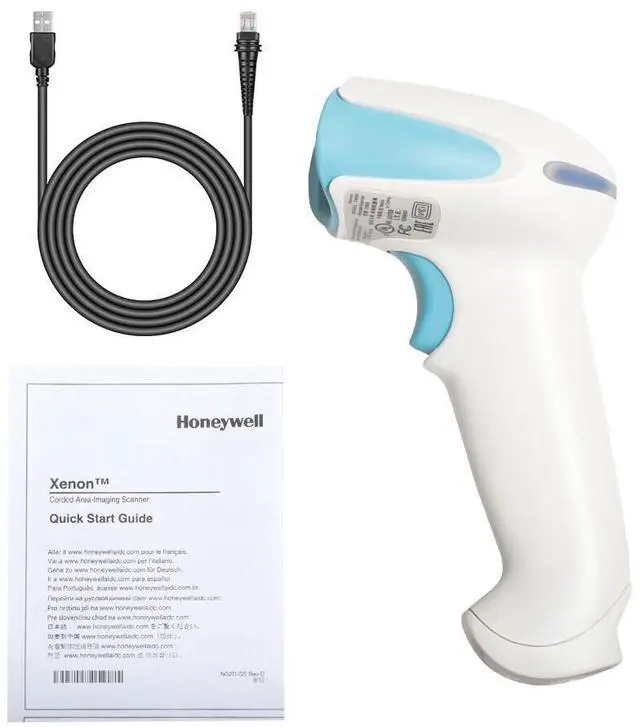 Alt view image 7 of 7 - Xenon 1900H 1D 2D Healthcare 1900HHD-5-INT w/USB Cable