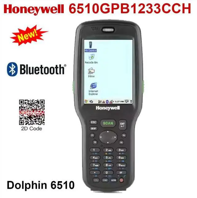 Alt view image 2 of 5 - Dolphin 6510 6510GPB1233CCH PDA Mobile Computer 1D/2D