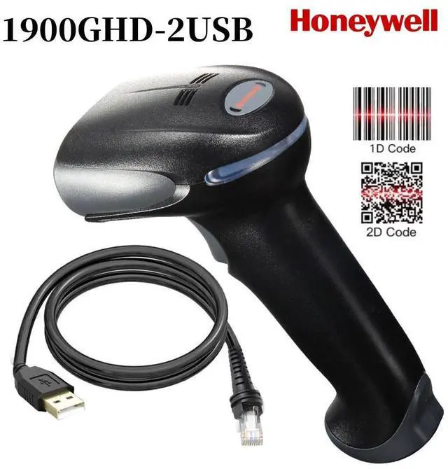 Main image of 1900G-HD (High Density) 2D Cable -1900GHD-2USB Barco de Reader w/ USB