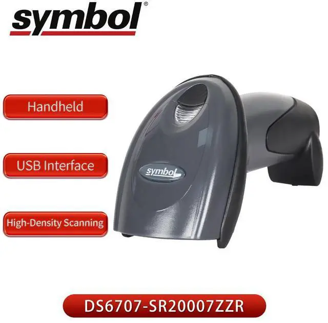 Alt view image 2 of 7 - 2pcs  Zebr,a Symb,ol Motoro,la DS6707-SR20007ZZR 1/2D/QR Handheld Barco,de Scann,er Reader