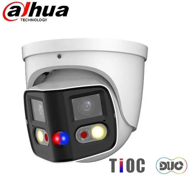 Main image of Dahu,a 8MP 180° Dual lens TiOC WizSense IP Camera OEM EPTZ IPC-PDW3849-A180-AS-PV