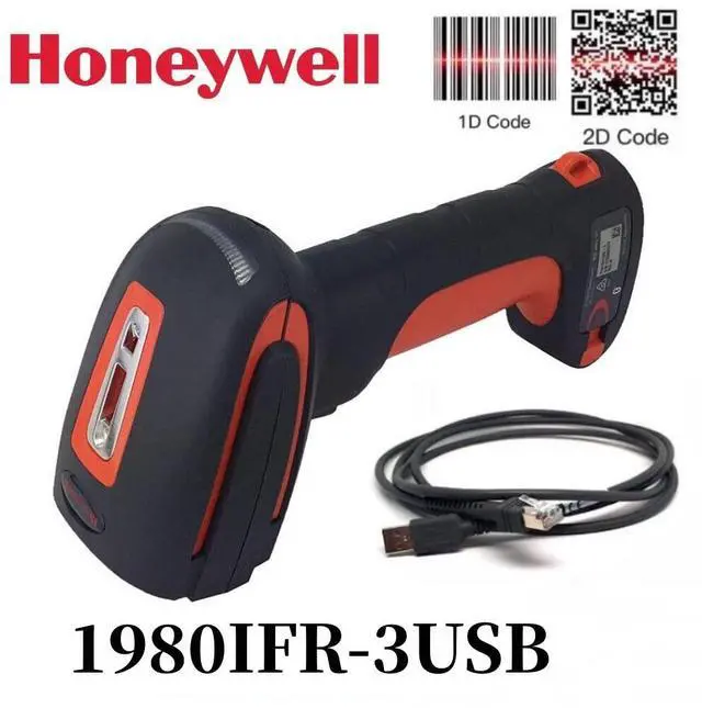 Main image of Honey,well Granit 1980IFR-3USB Industrial 2D Imager Barco,de Scann,er w/ USB Cable