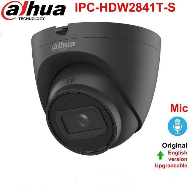 Alt view image 2 of 5 - Dah,ua Starlight IPC-HDW2841T-S 8MP POE IR Eyeball Network IP Camera Wizsense WDR Black 2.8mm