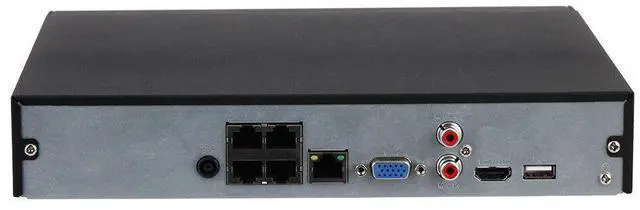 Alt view image 3 of 3 - Dah,ua 4CH 4PoE 4K 12MP 1SATA NVR Network Video Recorder SMD+ NVR4104HS-P-4KS3