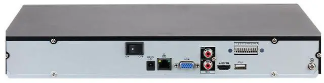 Alt view image 3 of 7 - Dah,ua NVR4208-4KS3 NVR 8-Channel 12MP Network Video Recorder H.265+ 2SATA SMD+