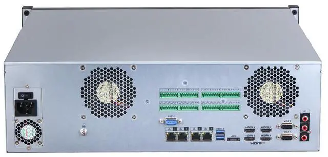 Alt view image 3 of 7 - Dah,ua 64CH 3U 16HDDs WizMind Network Video Recorder NVR616H-64-XI EPTZ AI 4K NVR