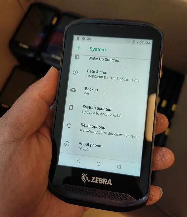 Alt view image 5 of 5 - Zeb,ra TC200J-10C112A6 Android Barco,de Scann,er Handheld Mobile Computer Scann,er