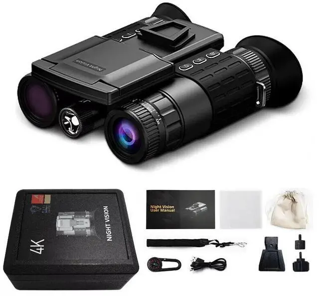 Alt view image 5 of 7 - Z9155 4K UHD Head Mounted Digital Tactical Telescope 58MP Infrared Night Vision
