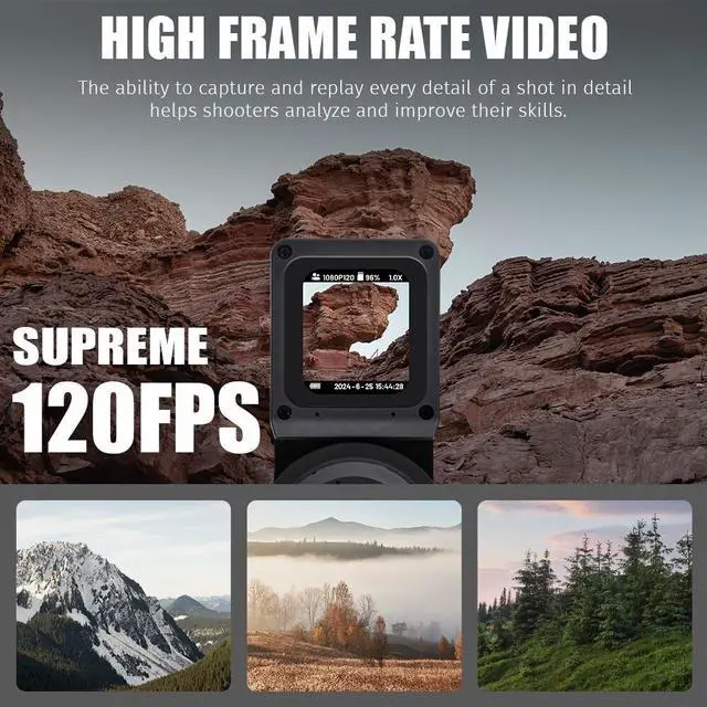 Alt view image 3 of 7 - 1080P Digital Video Recording Hunting Night Vision Scope Monocular Camera