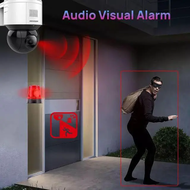 Alt view image 7 of 7 - Hi,kvi,sion DS-2DE3A404IWG-E 4 MP 4x Zoom IR 50m Mini PT Dome Network POE Camera