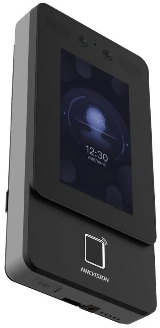Alt view image 2 of 7 - Hi,kvi,sion Facial Recognition Touch Screen Time Clock 2Way Audio DS-K1T342MFWX-E1