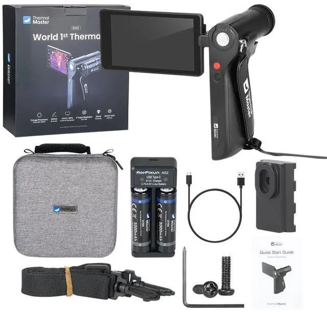 Alt view image 7 of 7 - Thermal Master DV2 Thermal Imager Wifi Thermal DV 512x384 Super IR Resolution