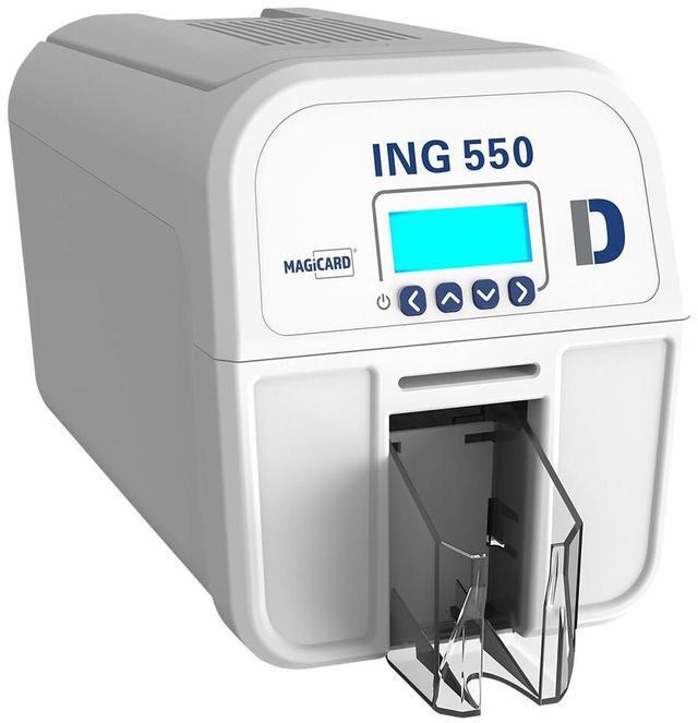 Alt view image 3 of 6 - NEW MagicardI NG550 Single Side ID Card Magicard Card Printers + Color Ribbon