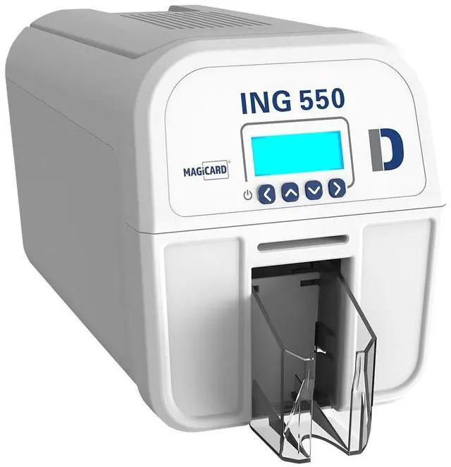 Alt view image 3 of 6 - NEW MagicardI NG550 Dual Sided ID Card Printer USB Ethernet Port Double Side