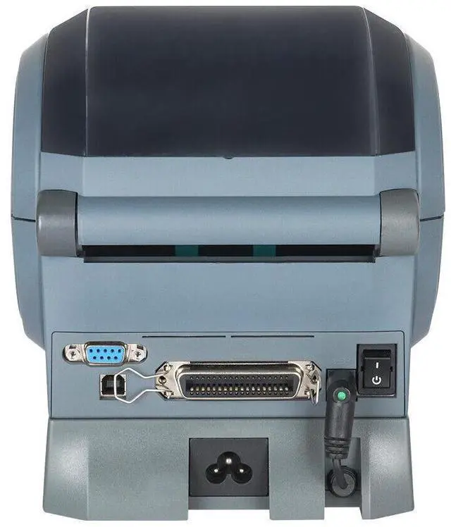 Alt view image 3 of 7 - Ze,br,a ZP450 Portable Direct Thermal Shipping Label Printer USB Serial Parallel