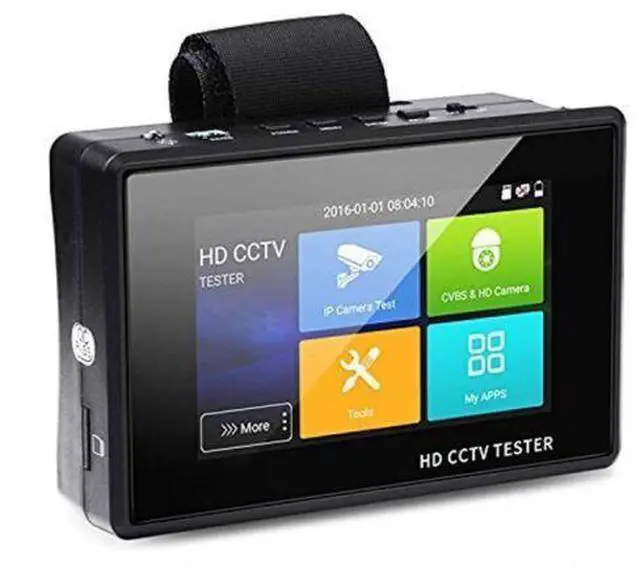 Alt view image 6 of 7 - 4 inch IPC-1800ADH Plus POE CVI TVI AHD CVBS RJ45 IP Camera Tester Monitor