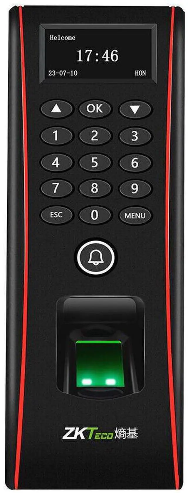Alt view image 2 of 7 - ZKteco TF1700 TCP/IP Fingerprint Door Access Control Terminal Time Clock IP65 tf1700+adms