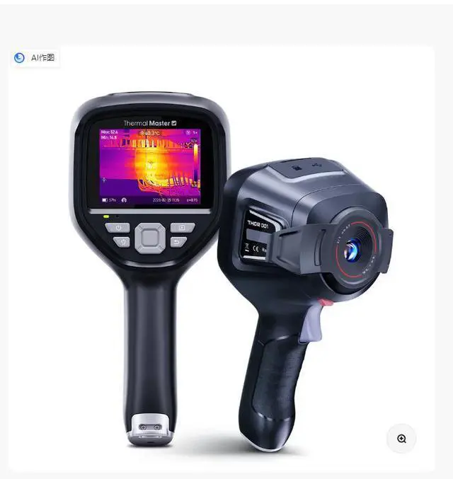 Main image of Thermal Master Thor 001 Handheld Thermal Camera - 640x480 IR Imaging, ±1.5°C Accurate, Measures up to 1022°F, 3.5" IPS Screen