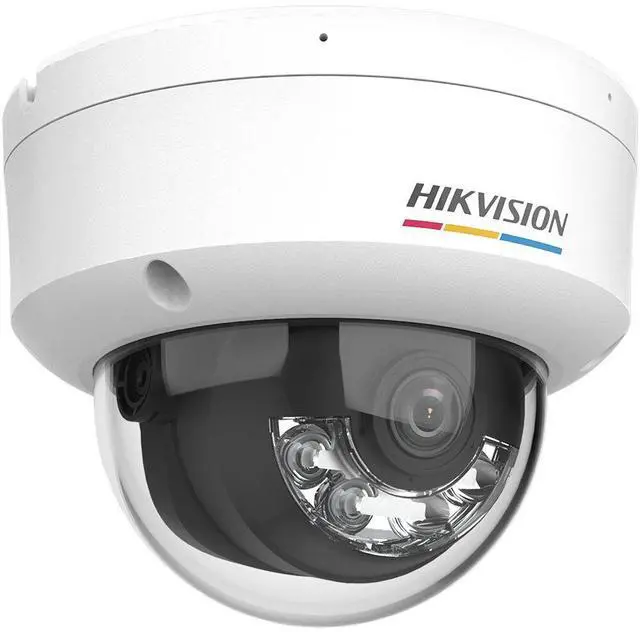 Alt view image 3 of 7 - Hi,kvi,sion DS-2CD1147G2H-LIUF 4MP ColorVu In MIC POE Smart Hybrid Light IP Camera