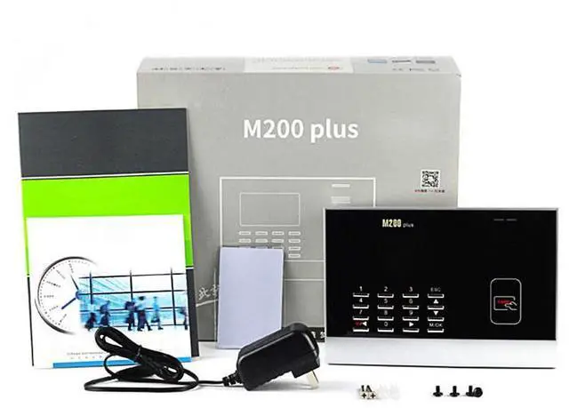 Alt view image 5 of 10 - ZKTeco M200Plus ID/IC/ADMS 2.8 inch Screen Time Attendance TCP/IP Time Clock
