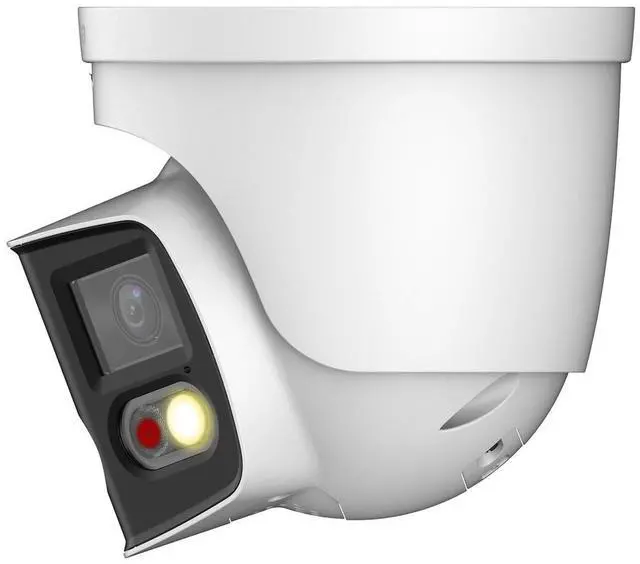 Alt view image 3 of 3 - Da,hu,a IPC-PDW3849-A180-AS-PV 8MP 180° Panoramic 2-Way Talk TiOC SMD4.0 IP Camera White