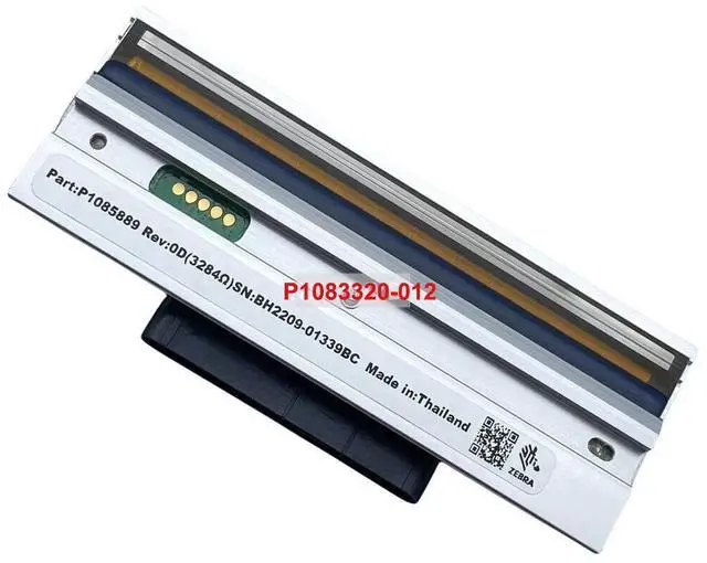 Alt view image 4 of 7 - Genuine Printhead For Ze,br,a ZT610 Thermal Label Printer 600DPI P1083320-012