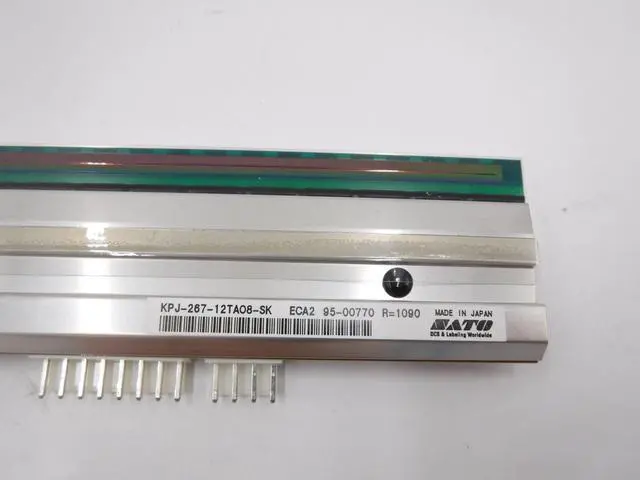 Alt view image 5 of 6 - Sato R19978000 Printhead for SG112-EX 300 DPI Barco,de Label Thermal Print Head