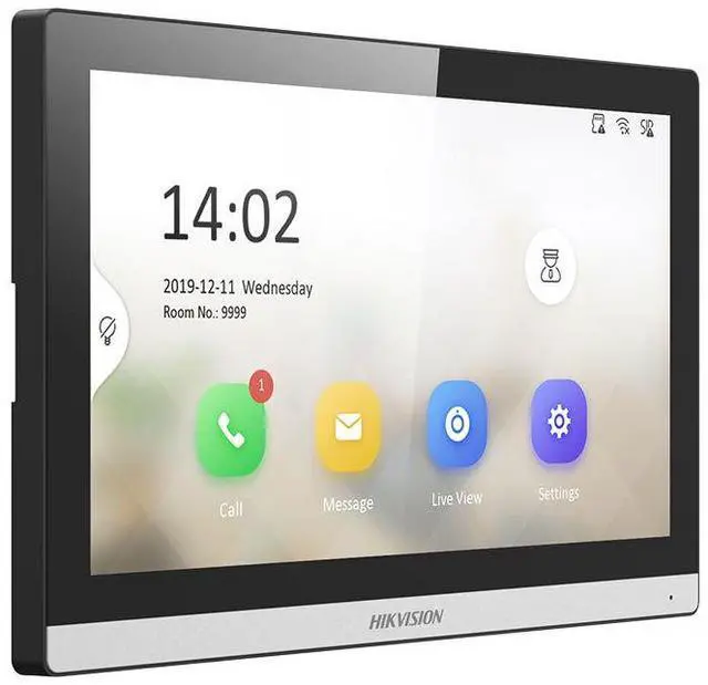 Alt view image 4 of 5 - Hi,kvi,sio,n DS-KH6350-WTE1 7" Video Intercom Network IP Indoor Station WiFi PoE