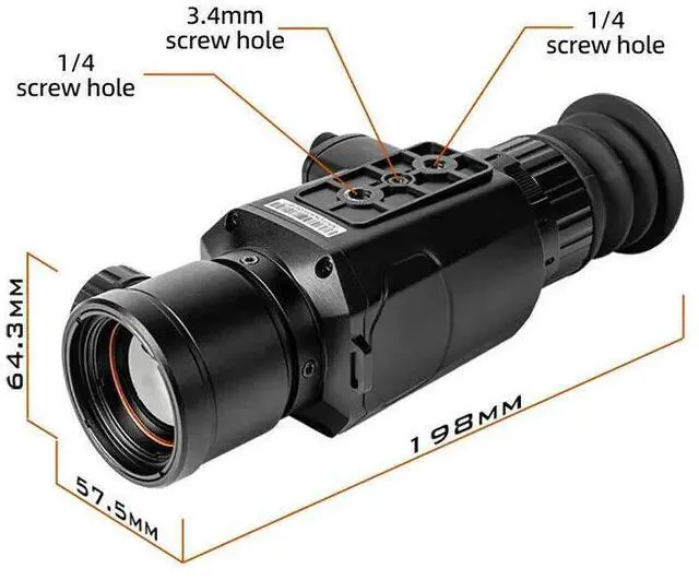 Alt view image 5 of 7 - Hti HT-C19 Thermal Imager Infrared Thermal Camera Hunting Monocular Telescope