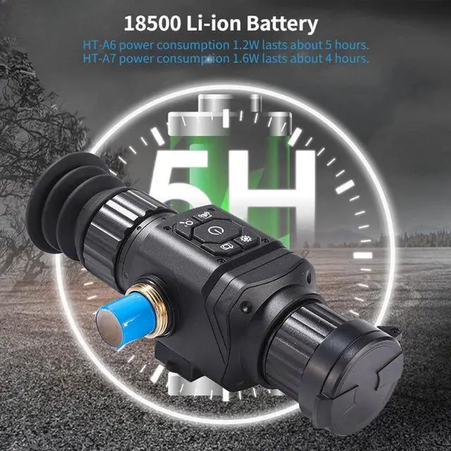 Alt view image 3 of 7 - HTI HT-A6 Outdoor Thermal Sight Monocular Outdoor Thermal Scope Telescope