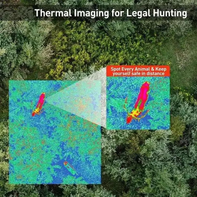 Alt view image 5 of 7 - HTI HT-A6 Outdoor Thermal Sight Monocular Outdoor Thermal Scope Telescope