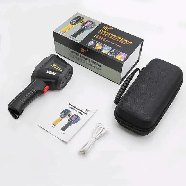Alt view image 4 of 6 - Hti HT-03 Handheld Thermal Imager Camera 120x90 IR Resolution Floor Heating Tube