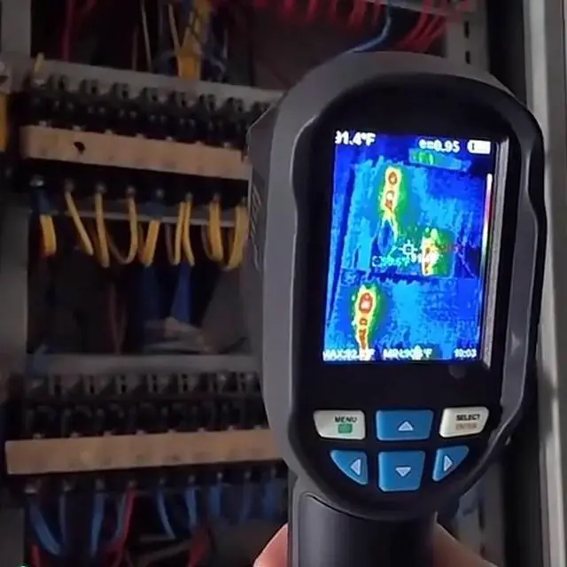 Alt view image 6 of 6 - Hti HT-03 Handheld Thermal Imager Camera 120x90 IR Resolution Floor Heating Tube