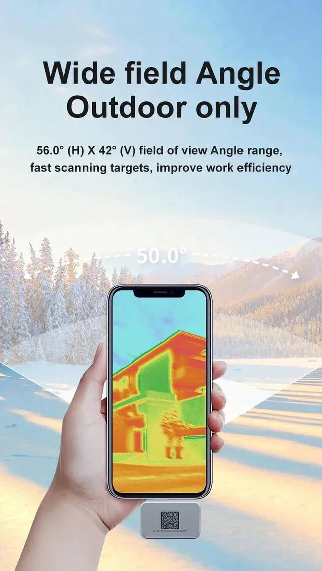 Alt view image 5 of 7 - HTI HT-203H Thermal Camera Android Type-C Mobile Thermal Imaging for PCB Detect