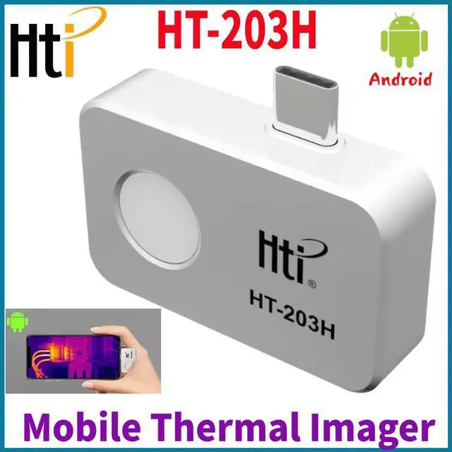 Main image of HTI HT-203H Thermal Camera Android Type-C Mobile Thermal Imaging for PCB Detect