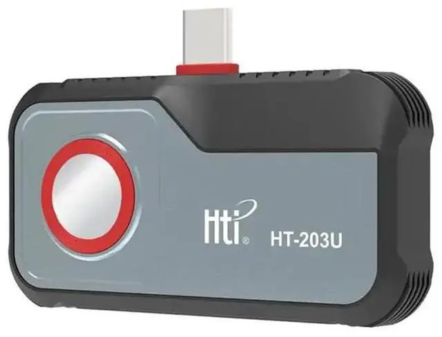 Alt view image 6 of 14 - HTi HT-203U Thermal Camera 256 x 192 IR Resolution Thermal Imager for Android