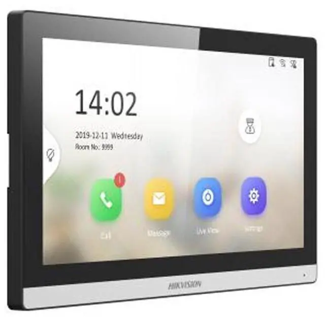 Alt view image 3 of 7 - Hi,k,vis,ion DS-KH6350-WTE1 7" Touch Monitor WiFi IP Based Video Intercom System
